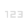 icone número 123